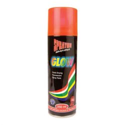 - Spray Paint 300ML Glow Orng - 3 Pack