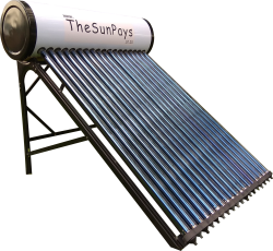 The Sun Pays Low Pressure 100l Solar Geyser with Auxiliary Tank Prices |  Shop Deals Online | PriceCheck