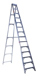 14 Step Heavy Duty Sided A-frame Aluminium Ladder