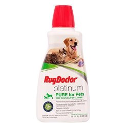 Rug Doctor Platinum Pure For Pets Cleaning Solution Permanently Removes Pet Stains And Neutralizes Odors Protects Carpet From Future Stains 52 Fl Oz.