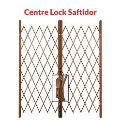 Xpanda Centre Lock Saftidor Bronze Bronze 2200mm 2600mm Width