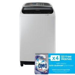 Samsung 13KG Top Loader Washing Machine With Wobble Technology - WA13J5710SG