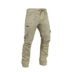 Kalahari Brb 00163 Men& 39 S Adjustable Cargo Pants Putty 30