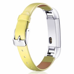 Fitbit Alta Leather Bands - Yellow
