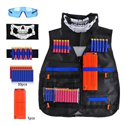KIDS Tactical Vest Kit For Nerf Guns N 