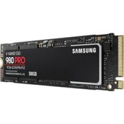 Samsung 980 Pro 500 Gb Nvme SSD - Read Speed Up To 6900 Mbs Write Speed To Up 5000 Mbs Random Read Up To 800000 Iops