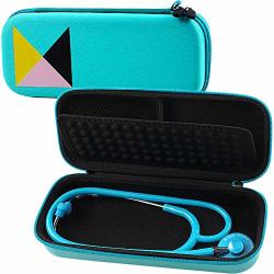 Hard Case For 3M Littmann Stethoscope - Includes Mesh Pocket For Accessories. By Comecase - Green