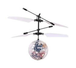 Flying Induction LED Crystal Ball