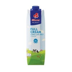 Clover Uht Full Cream Long Life Milk 1L