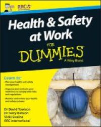 Health & Safety At Work For Dummies Paperback Uk Ed