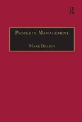Property Management - Corporate Strategies Financial Instruments And The Urban Environment Paperback