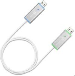 J5 Create JUC700 Wormhole Switch USB 3.0 Data Transfer Cable With Dual System Swap And Keyboard Video And Mouse Support