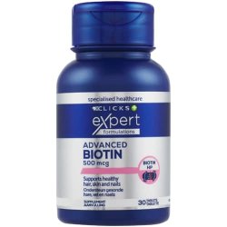 Clicks Expert Advanced Biotin 30 Tablets