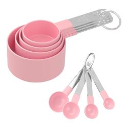 Measuring Cups And Spoon Set 8 Piece
