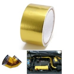 500 Degree Gold Heat Cool Reflective Tape Wrap 2 INCHX5M Performance Heat Prote