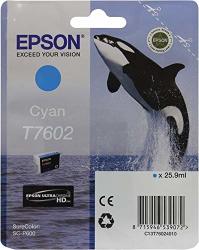 Epson C13T76024010 T7602 Ink Cartridge - Cyan