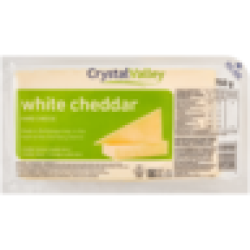 Crystal Valley White Cheddar Cheese 750G