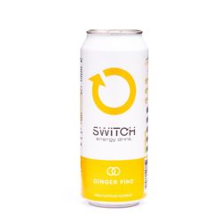 Switch Energy Drink - Ginger Pine 24 X 500ML