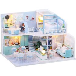 Diy Educational Furniture House Toy Wooden Miniature Doll House
