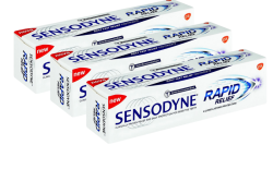 Rapid Relief Toothpaste 75ML - 3PACK