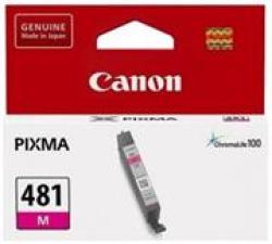 Canon Cli 481 Magenta Ink Cartridge - Compatible Printer Pixma TS8140 Pixma TS9140 Retail Box No Warranty