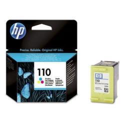 HP 110 Tri-Colour Inkjet Print Cartridge With Vivera Inks