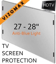 Vizomax 27 - 28 Inch Anti-blue Light Monitor tv Screen Protector For Lcd LED Computer & Plasma Hdtv
