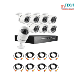 8 Channel Ahd With 1.3MP Digital Cctv Kit