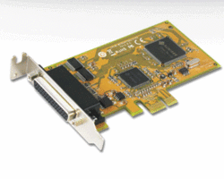 Sunix Mio5479hl 2x Hs Rs-232 + 1x Parallel Pci-e Card