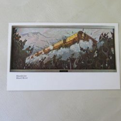 Postcard Voortrekker Monument - Bloedrivier Bloodriver