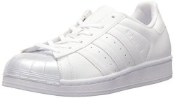 Adidas Originals Women's Superstar Glossy Toe W Fashion Sneaker White white black 8.5 M Us