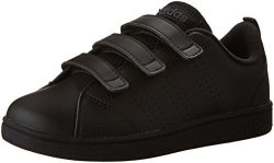 Adidas Neo Boys' Vs Advantage Clean Cmf C Sneaker Black black onix 2 Medium Us Little Kid
