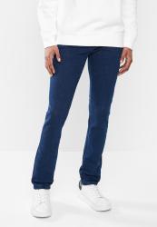 Jonathan D Slim Fit Denim Jeans With Side Entry Pockets -dark Indigo