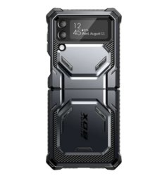 I-BLASON Samsung Galaxy Z Flip 4 Premium Full Body Armorbox Protective Holster Case Black