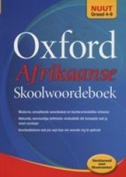 Oxford Skoolwoordeboek Vir Afrikaans Afrikaans Paperback