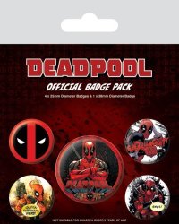 Marvel: Deadpool Pin Badge Pack