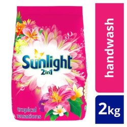 SUNLIGHT Hand Washing Powder 2IN1 Tropical Sensations 2KG