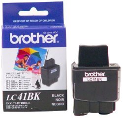Brother LC41BK Ink Cartridge 500 Page Yield Black