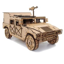 - 3D Wooden Model Vehicles Hummer M998