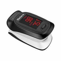 Pulse Oximeter Fingertip Blood Oxygen Saturation Monitor With Pulse Accuracy Heart Rate Monitor And SPO2 Meter Metene Portable Digital Reading LED Display Oximeter With