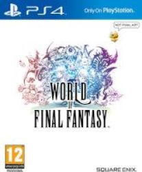 Square-Enix World Of Final Fantasy Playstation 4 Blu-ray Disc