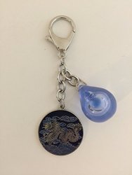 GT Feng Shui Water Drop Keychain Amulet Usa Seller