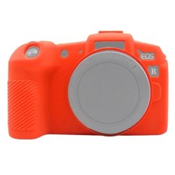 Puluz Soft Silicone Protective Case For Canon Eos Rp Red