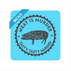Meat Is Murder Tasty Tasty Murder T-shirt