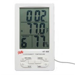 Lcd Display Indoor Outdoor Digital Temperature Thermometer Humidity Hygrometer