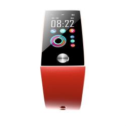 S28 1.14 Inch Tft Color Screen IPX67 Waterproof Bluetooth Smartwatch Support Call Reminder Heart Rate Monitoring blood Pressure Monitoring Sleep Monitoring Red
