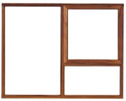 Kayo Window Wooden Full Pane 1112X 870 KR2R