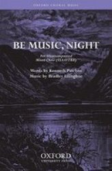 Be Music Night Sheet Music Vocal Score