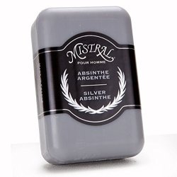 Mistral Men's Soap - Silver Absinthe 8.8 Oz.