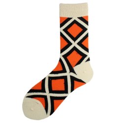 Funky Socks - For Adults One Size Fits All Funky Geometry